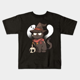 wizard cat Kids T-Shirt